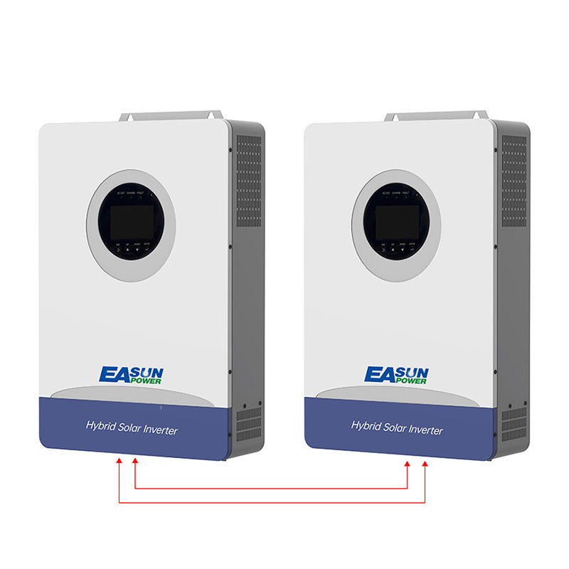 EASUNPOWER 12KW 48V Hybrid Inverter 150A Solar Charger Dual MPPT WIFI