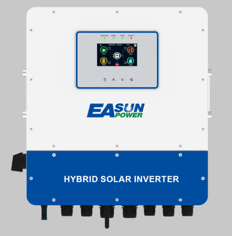 Easun 6kW 48V Hybrid Solar Inverter Dual MPPT Battery-Feedin IP65 WiFi