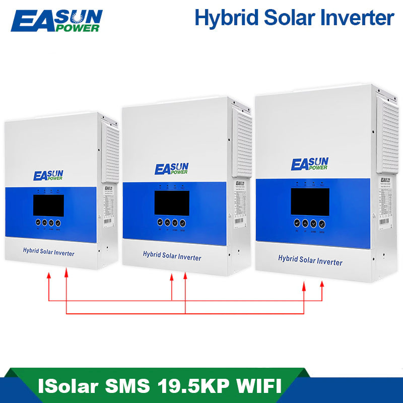 Easun Power 6.5KP Off Grid Inverter 120A MPPT Solar Charge Controller With Wifi