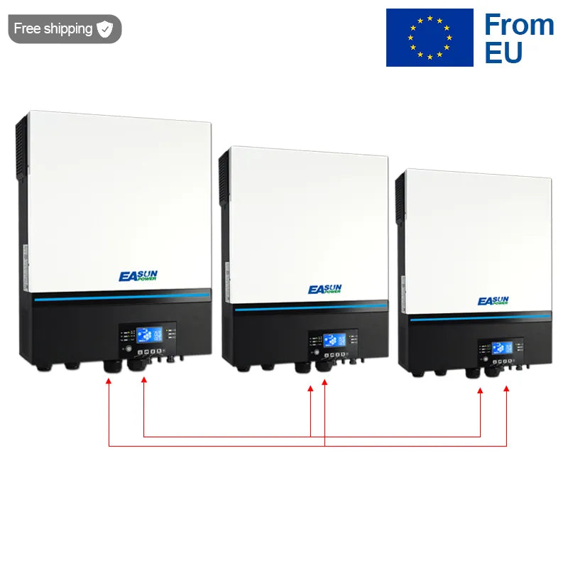 Easun Power 33KW Off-Grid Solar Inverter 150A MPPT Solar Charge Controller Built -in WiFi
