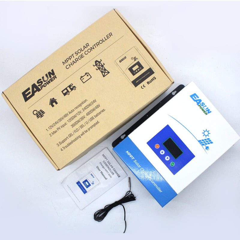 Easun Power 100A MPPT  Solar Charger Controller PV Input 150VOC