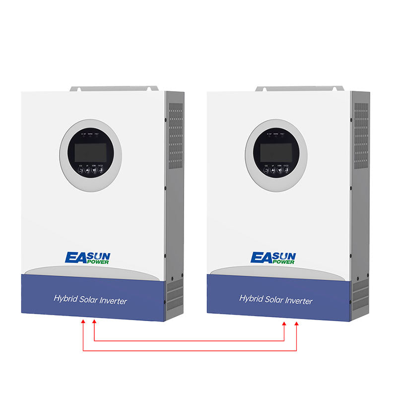 EASUN POWER 6.2KW 48V Hybrid Inverter 100A MPPT Support Parallel with WIFI