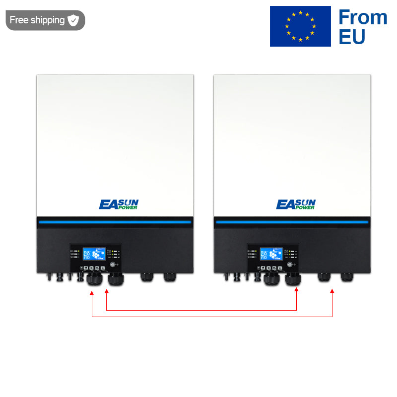 Easun Power 22KW Solar Inverter 150A MPPT Solar Charge Controller Built -in WiFi